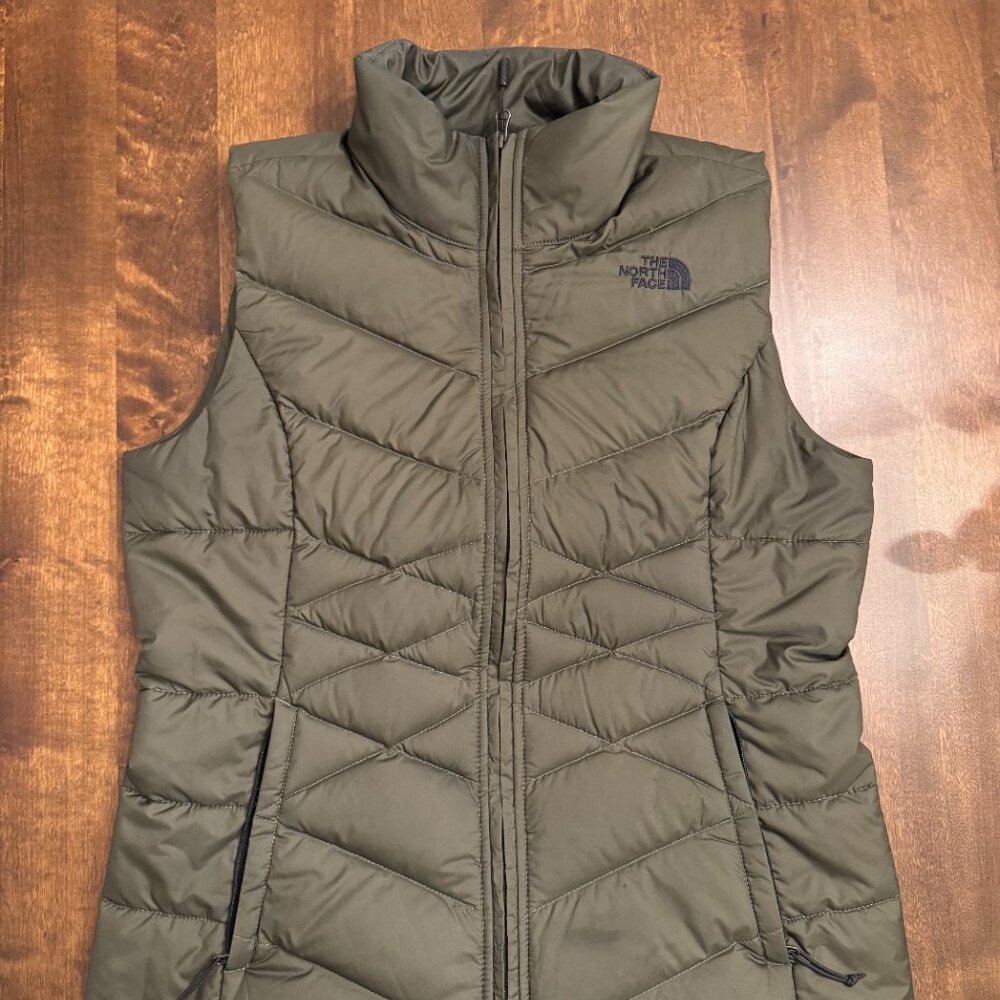 The North Face Puffer Down Vest – Women’s Medium (Dark Green)